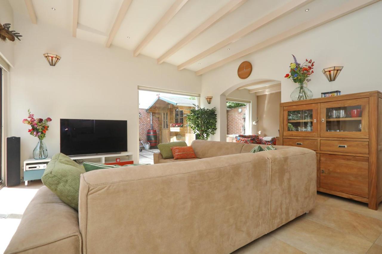 Sunnybeachhouse Aan Het Bos, Tussen Zee En Meer. Noordwijkerhout Ngoại thất bức ảnh
